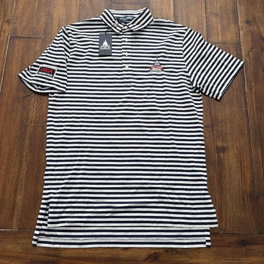 2011 U.S. Open Congressional Volunteer Shirt M Ralph Lauren
